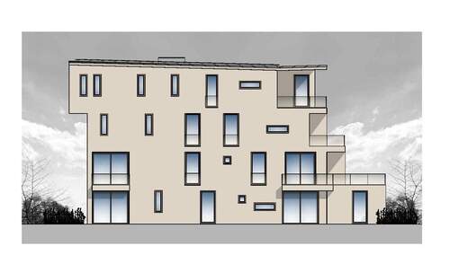 Haus F Ansicht West - 