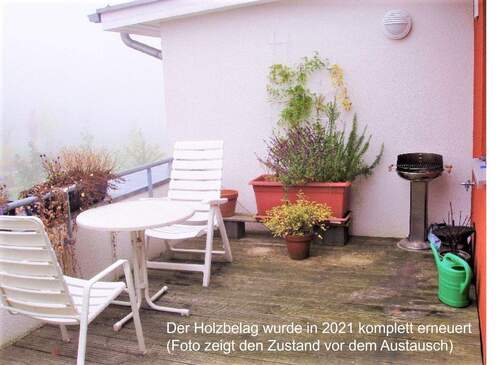 Dachterrasse (altes Foto) - 