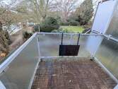 Balkon zur Gartenseite (Westausrichtung) - 4 Zimmer Etagenwohnung in Elmshorn