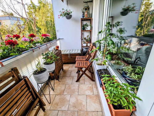 Westbalkon - 3 Zimmer Etagenwohnung in München