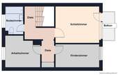 Grundriss Obergeschoss - 