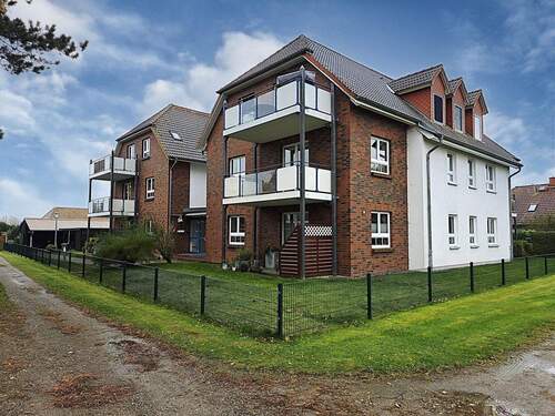 Nord-Ostansicht - 1 Zimmer Etagenwohnung in Börgerende