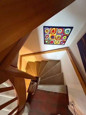 Treppe ins Dachgeschoss - 