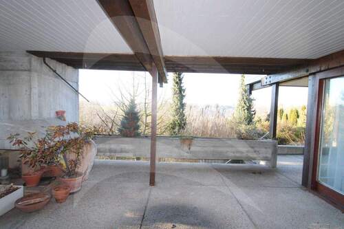 überdachte Südterrasse - 