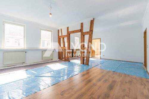 Wohn- und Essbereich - Etagenwohnung mit 77,10 m&sup2; in Sulz am Neckar zum Kaufen