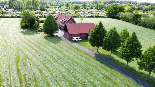 Luftbild des Hofes - 