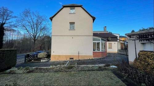 Seitenansicht - Doppelhaushälfte mit 91,20 m&sup2; in Dresden zum Kaufen