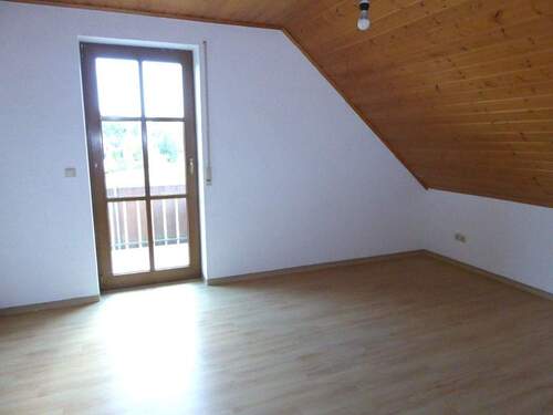 Schlafraum mit Balkon - 