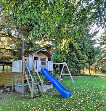 Klettergerüst im Garten - 