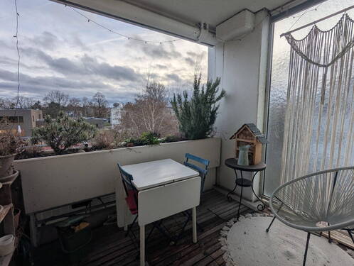 Loggia (Markise, Südausricht.) - 