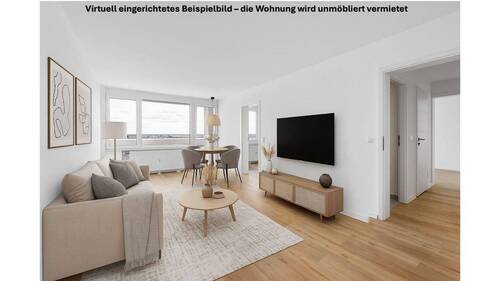 Bild 2 - 2 Zimmer Etagenwohnung zur Miete in Hof