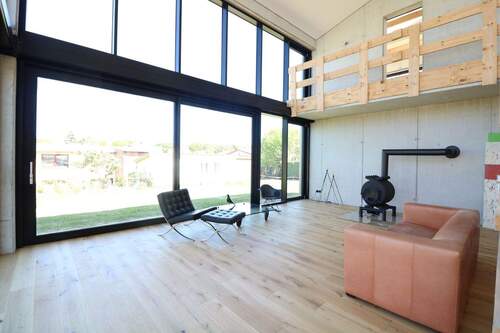 Wohnbereich mit Kamin - 