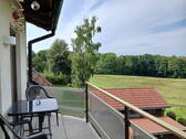 Blick v.Balkon in Garten - 