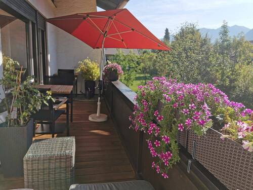 gr.Süd/Ostbalkon am Wohnzimmer - Gelegenheit am Tegernsee von privat! Ohne Provision!
