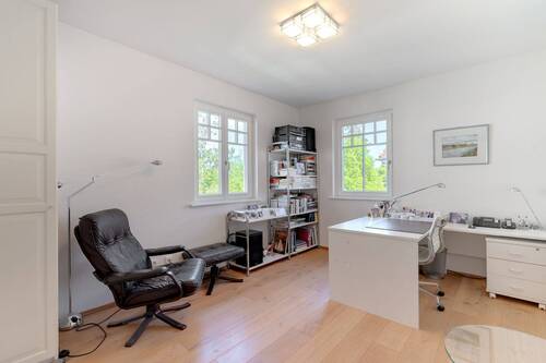 Arbeitszimmer_Obergeschoss - Doppelhaushälfte mit 187,00 m² in München zum Kaufen
