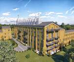 ARVETUS-GmbH_ART-FACTORY_Aussenansicht-V2-4.jpg - 3 Zimmer Terrassenwohnung in Borna