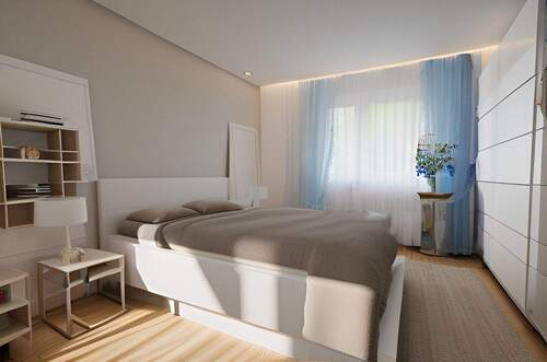 Schlafzimmer Einrichtungsbeispiel - 