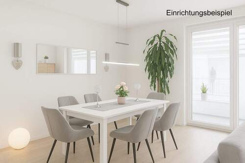 Ki generiertes Bild (Essbereich eingerichtet) - 