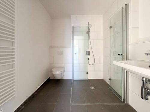 Barrierefreies Badezimmer mit großer Dusche - 