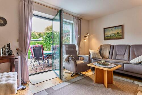 Das Wohnzimmer mit Südterrassen Garten Zugang - 
