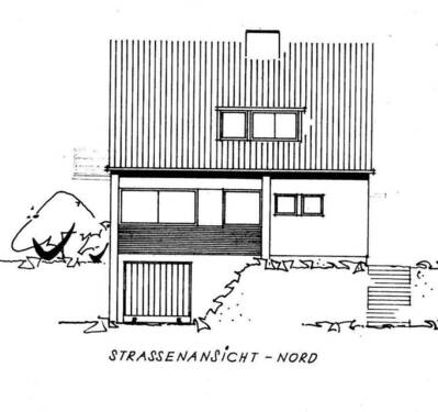 Straßenansicht Nordseite - 