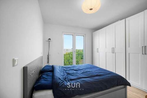 SCHLAFZIMMER - Etagenwohnung mit 78,00 m&sup2; in Langen (Hessen) zum Kaufen