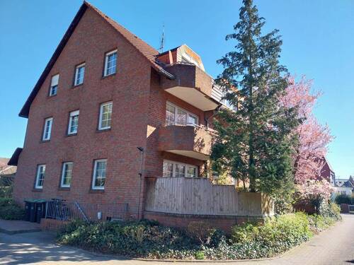 Ansicht Rückseite - 3 Zimmer Etagenwohnung zum Kaufen in Wildeshausen