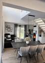 Wohn- & Essbereich mit Kamin - 