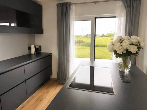 Küche: Aussicht beim Kochen - 