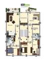 Grundriss - 5 Zimmer Etagenwohnung in Nordhausen