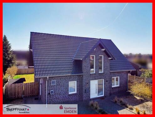 Frontansicht - 6 Zimmer Einfamilienhaus zum Kaufen in Hinte