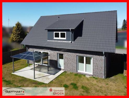 Gartenansicht - 6 Zimmer Einfamilienhaus in Hinte