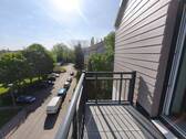 Ausblick Balkon - 4 Zimmer Etagenwohnung zur Miete in Merseburg