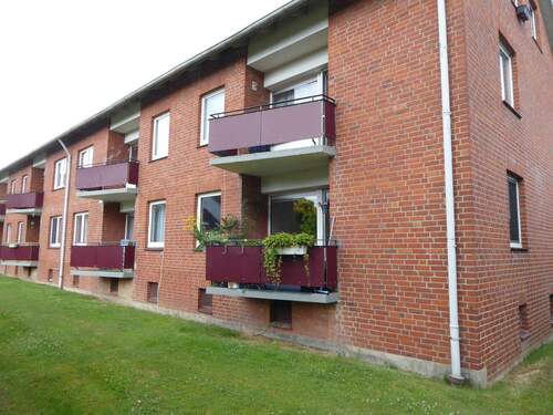 Rückseite - 2 Zimmer Etagenwohnung zur Miete in Schwarzenbek