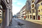 Petersstraße vorm Haus - 