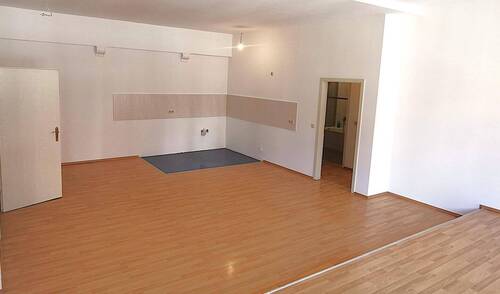 Küche in Wohn-/Esszimmer - Etagenwohnung mit 95,00 m&sup2; in Freiberg zur Miete