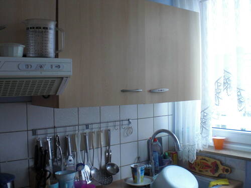Gemütliche Einbauküche kann gerne bleiben - 