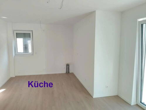 Blick in die Küche - 