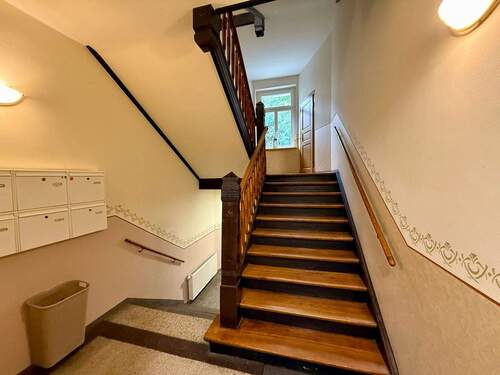 Treppenhaus - 3 Zimmer Terrassenwohnung in Leipzig