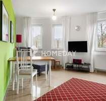 Lichtdurchflutete 2-Zimmer-Wohnung mit charaktervollem Wohnbereich und Loggia - Bremen Hulsberg