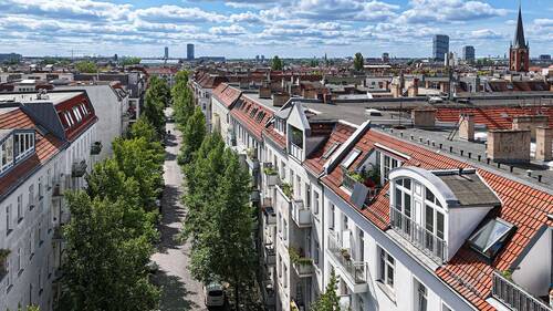 Blick Richtung Frankfurter Allee & Amazon Tower - 