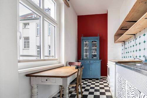 Gut geschnittene Küche - Etagenwohnung mit 30,00 m² in Berlin zum Kaufen