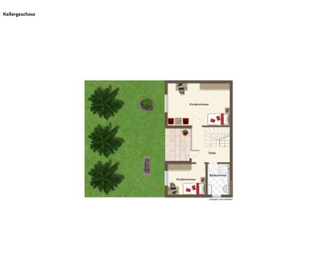 Visualisierung Kellergeschoss - 