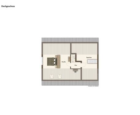 Visualisierung Dachgeschoss - 