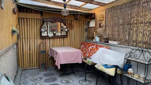 Sitzecke im Garten - 