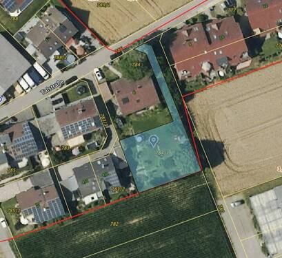 Luftansicht - Grundstück in Walddorfhäslach / Haeslach zum Kaufen