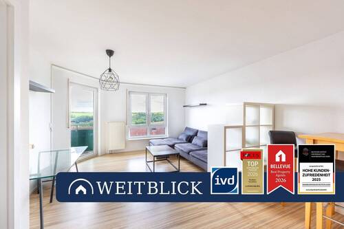 Wohnbereich - WEITBLICK: Sonn-Blick! - 185.000,00&nbsp;EUR Kaufpreis, ca.&nbsp; 46,90&nbsp;m&sup2;&nbsp;Wohnfl&auml;che