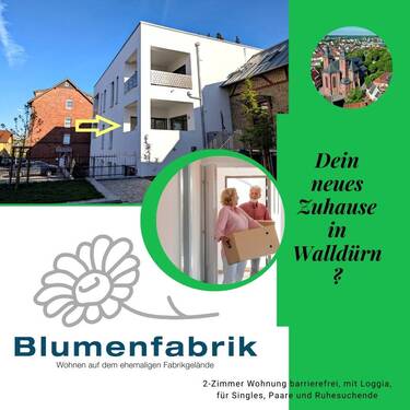 Titelbild Außenansicht - Moderne 2-Zimmer-Eigentumswohnung mit Loggia und Aufzug, bezugsfertig