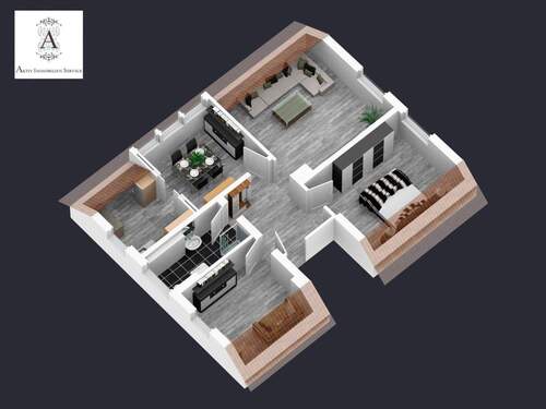 3D-Plan Ansicht 2 - 