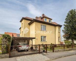 Stilvolles Zweifamilienhaus mit Vollkeller, Gartenidylle und vielseitigen Nutzungsmöglichkeiten - Dresden Naußlitz